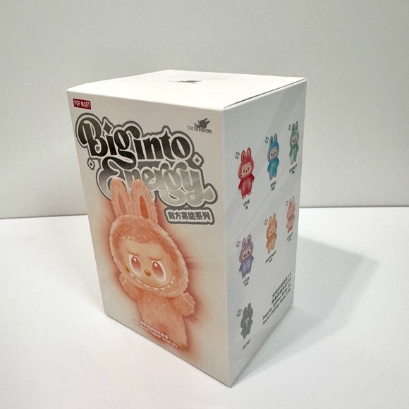 THE MONSTERS Big into Energy Series-Vinyl Plush Pendant - Happiness Labubu - Picture 3 of 8